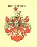 Stammwappen im Johann Siebmachers Wappenbuch von 1605