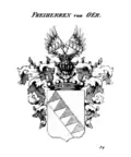 Wappen der Freiherren von Oer bei Tyroff
