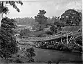 Hängebrücke bei Blitar