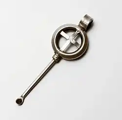 Historischer Ohrlöffel aus Silber