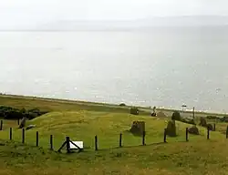 Steinkreis von Auchagallon – Machrie Bucht im Hintergrund