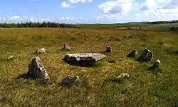 Steinkreis am Lakehead Hill