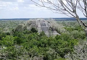 Calakmul diente als Kulisse für die Rebellenbasis auf Yavin IV.