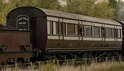 Einer von nur zwei erhaltenen Personenwagen[9]