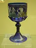 Kelch von Angelo Barovier (?), Mitte 15. Jahrhundert