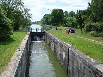 Der Canal des Ardennes bei Vouziers.
