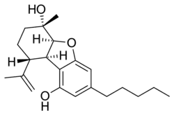Strukturformel Cannabielsoin