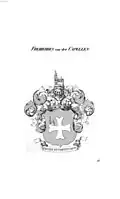 Wappen der Freiherren von der Capellen bei Tyroff
