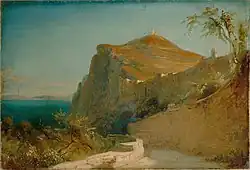 Tiberiusfelsen auf Capri, 1829/30