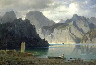 Abend am Traunsee, 1884