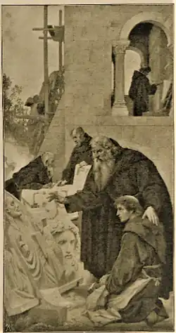 Erhaltene Vorstudie Im Mittelalter