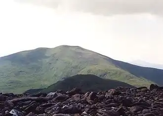 Der Càrn Gorm vom benachbarten Meall Garbh aus gesehen