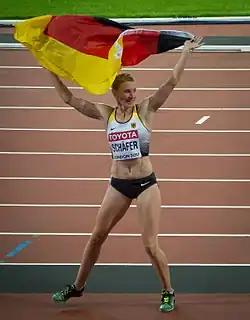 Vizeweltmeisterin Carolin Schäfer