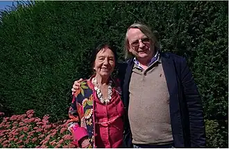 Caroline Bourbonnais mit Laurent Danchin