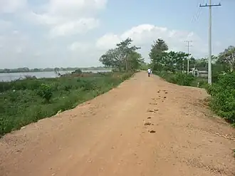 Landstraße bei Hatillo de Loba