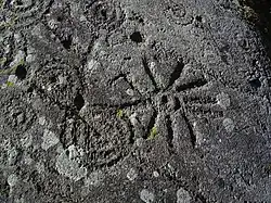 Stern und konzentrische Kreise, Bedeutung unbekannt