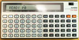 Casio FX-702P programmierbarer Taschenrechner