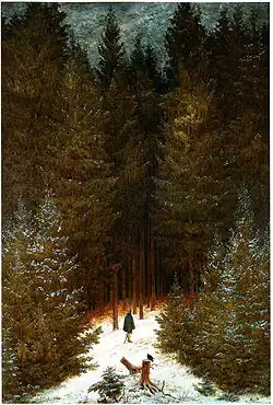 Caspar David Friedrich: Der Chasseur im Walde (1814)