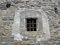Ein Fenster der Burg