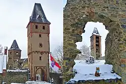 Frankenstein im Winter