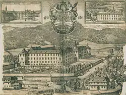 Schloss Einöd (Johann Weichard von Valvasor, 1689)