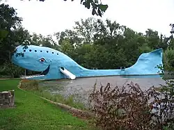 Blauer Wal in Catoosa