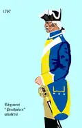 Régiment de Penthièvre cavalerie 1767 bis 1776