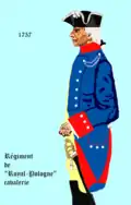 Uniform des Regiments Royal Polonge 1757–1762