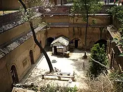 Versunkener Hof in Shaanxi, China