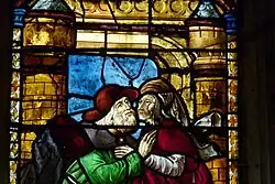 Begegnung Annas und Joachims an der Goldenen Pforte