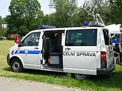 Fahrzeug des tschechischen Zolls