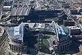 Im Vordergrund das Lumen Field und dahinter der T-Mobile Park der Seattle Mariners, August 2011
