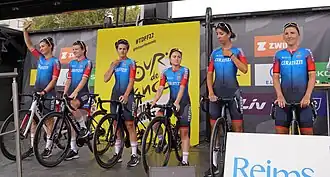 Mannschaftsfoto Ceratizit Pro Cycling Team