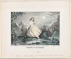 Fanny Cerrito in La Sylphide