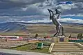 Pferdestatue in Cerro Castillo