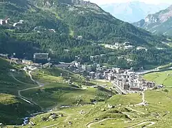Blick auf Breuil-Cervinia