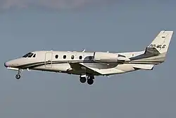 Cessna Citation Excel der Abelag Aviation