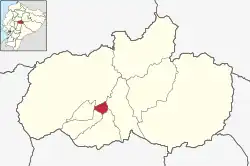 Der Kanton Cevallos in der Provinz Tungurahua