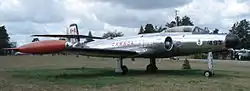 Die CF-100 „Canuck“ im Base Borden Military Museum
