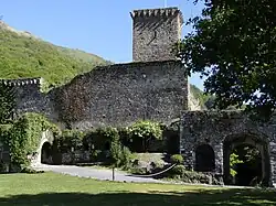 Ruinen des Schlosses Beaucens