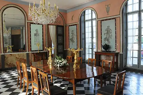 Speisezimmer im Schloss Malmaison