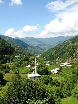 Moschee im Dorf Tschala (Gemeinde Tschwana)