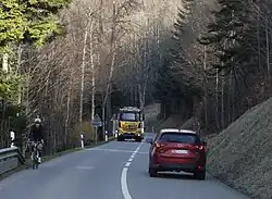 Verkehr auf der Challstrasse