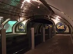 Tunnel in Richtung Bilbao