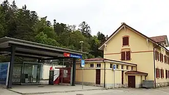 Bahnhof Chambrelien 2018