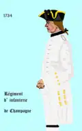 Régiment de Champagne 1734–1757