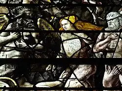 Fenster mit Szenen des Jüngsten Gerichts