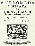Andromeda Liberata, George Chapman 1614