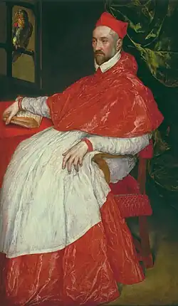 El Greco, Bildnis von Charles de Guise, Kardinal von Lothringen, 178,5 × 94,6 cm, Öl auf Leinwand, 1572, Kunsthaus Zürich