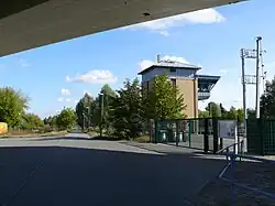 Betriebsgebäude der „neuen“ Schleuse (Nonnendamm 24)